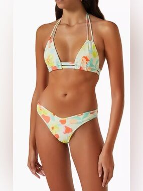 Montce Bikini in Lycra Floral Print sz S